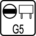 Typ objímky / pätice G5