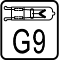 žž - Žiarovka halogénová G-9