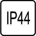 IP 44 - Stupeň IP ochrany svietidiel 